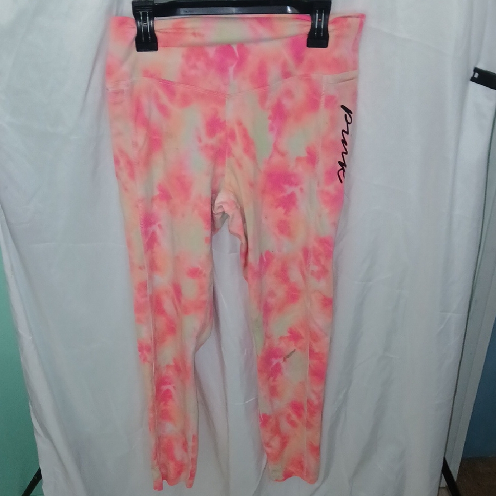 VICTORIA SECRETS PINK Tie-Dye Leggings